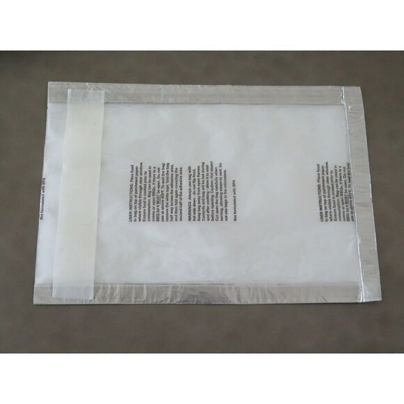 Ready Chef Go! Seal & Cook 12"x 9" Glassine/Foil Oven/BBQ Cooking Bags Qty 12 - Picture 3 of 12